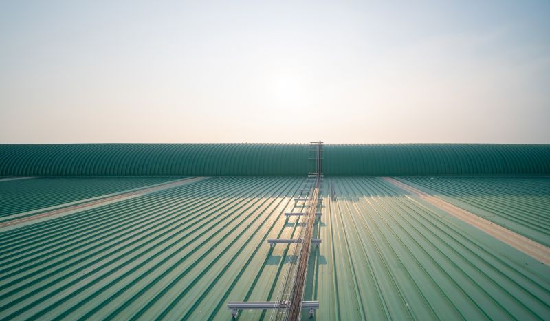 Finished Metal Roof Sealings